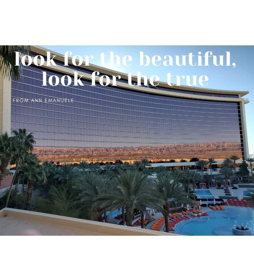 Look For The Beautiful